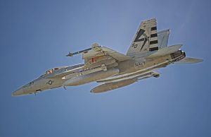 US Navy completes first AARGM-ER captive carry flight test on Super Hornet AARGM-ER missile on an F/A-18 Super Hornet