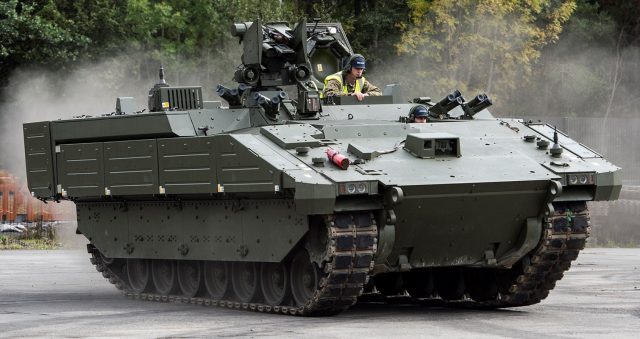 UK Royal Army receives first Ares tracked vehicles Ares vehicle