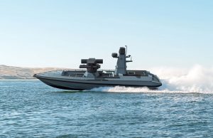 Turkish ULAQ unmanned combat surface vessel
