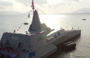 Indonesia trimaran KRI Golok
