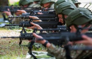 Lithuania buys additional G-36 rifles from Heckler & Koch Lithuanian soldiers with G36 rifles