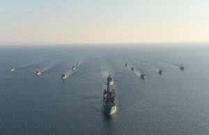 Turkish mine warfare drill Nusret