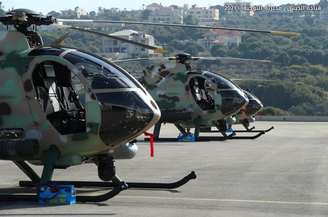 Lebanese Air Force Little Bird helicopters