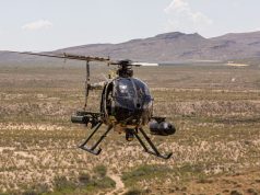 Malaysian MD 530G helicopter