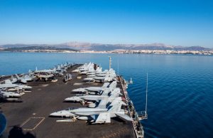 USS Harry S. Truman in Split, Croatia
