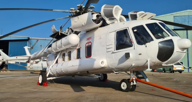 BIRD Aerosystems delivers new missile defense systems for UN helos UN Air Operations Mi-17