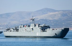 Croatian Navy minelayer Cetina
