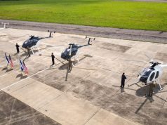 El Salvador MD 530 Little Bird helicopters