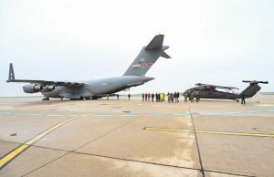 UH-60M Black Hawk unloaded in Zagreb