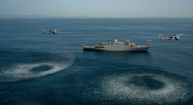 US, Japanese crews complete torpedo drill in Japanese waters US Japan torpedo drill in Sagami Bay