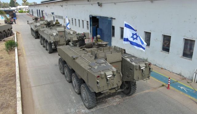 First Eitan wheeled AFVs delivered to Israeli Army