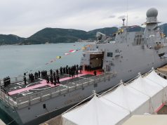 fourth Qatari Doha-class with RAM (Rolling Airframe Missile) launcher corvette with