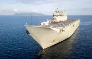 Canberra-class LHD HMAS Canberra