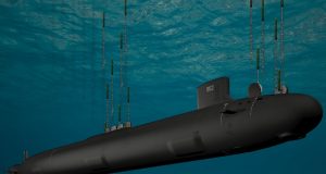 Virginia-class submarine with Virginia Payload Module