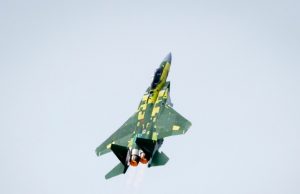 Qatari F-15 fighter