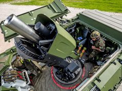 Swiss Army Mörser 16 self-propelled mortar