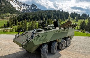 Switzerland Mörser 16 self-propelled mortar system