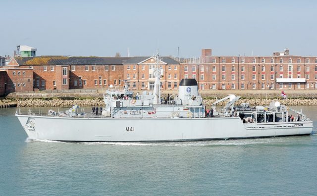 HMS Quorn Lithuanian Navy