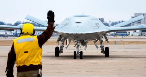 MQ-25 unmanned refueling aircraft