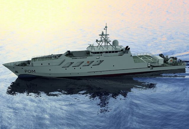 French Navy POM overseas patrol vessel