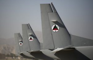 Afghan Air Force Cessna 208 tail sections