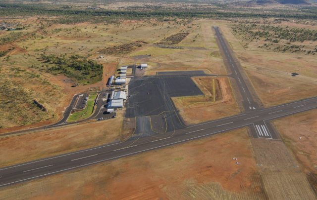 Cloncurry Aerodrome UAV flight test range