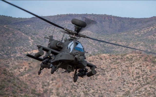 Apache attack helicopter Morocco