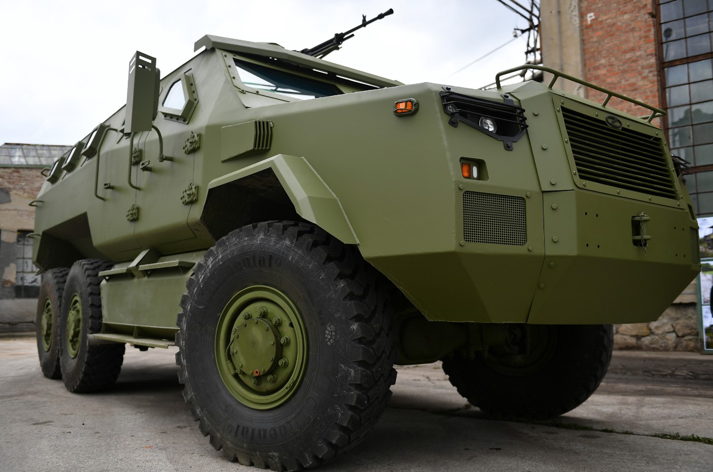 Serbia unveils M-20 MRAP 6x6 armored vehicle - Defense Brief
