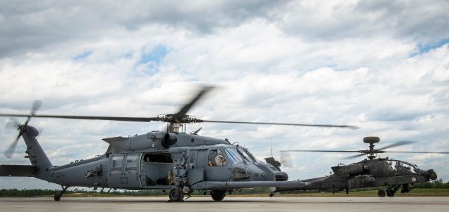 HH-60W Jolly Green II with Apache