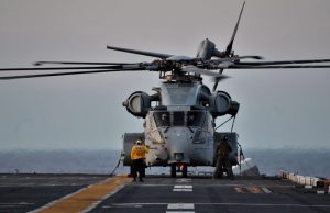 CH-53K King Stallion aboard USS Wasp