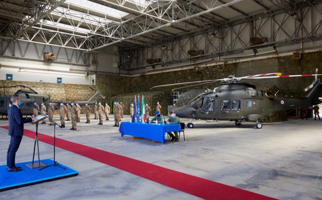 Italian Army AW169 training helicopter