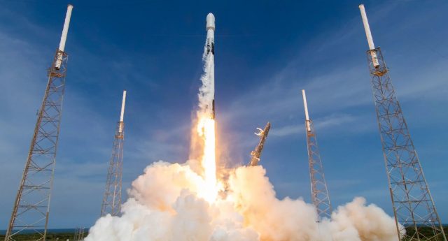 Falcon9 with US Space Force GPS III satellite