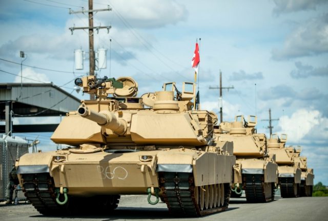 M1A2C (SEP v.3) Abrams tanks