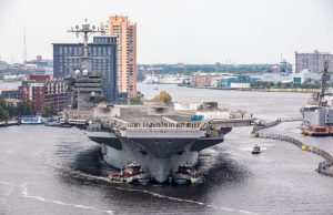 USS Harry S. Truman (CVN 75) arrived at Norfolk Naval Shipyard July 7, 2020