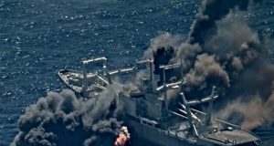 Ex-USS Durham sunk by missiles during RIMPAC 2020