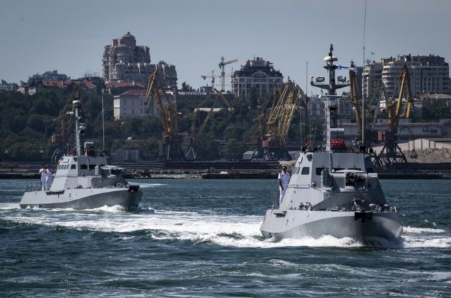 Ukrainian Gyurza-M patrol boats