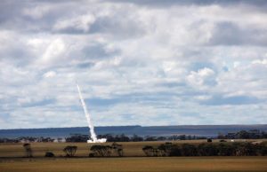 Australian Dart rocket launch