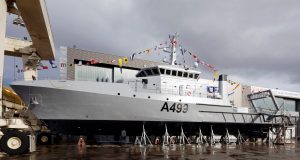 Nigerian Navy hydrographic survey vessel Lana
