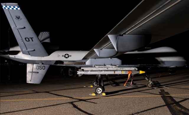 MQ-9 with AIM 9X missile