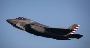 US Marine Corps F-35B in the UK
