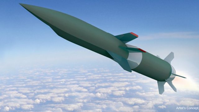HAWC hypersonic weapon illustration