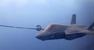 F-35B air to air refueling