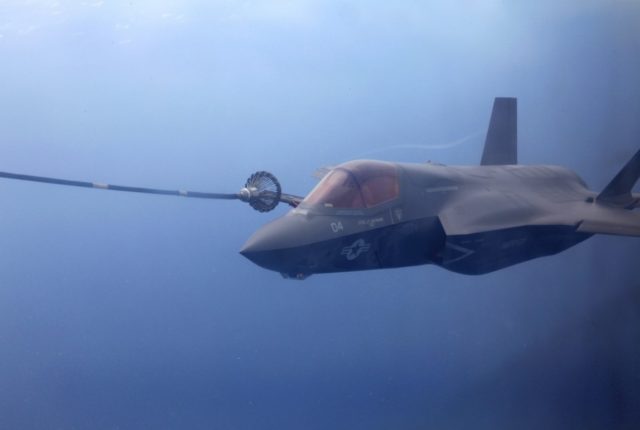 F-35B air to air refueling