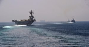 USS Nimitz in Persian Gulf