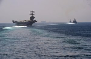 USS Nimitz in Persian Gulf