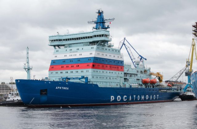 Project 22220 nuclear-powered icebreaker Arktika