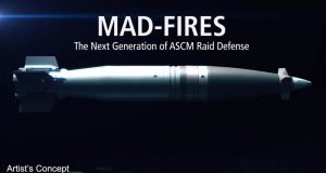 Artist's concept of MAD-FIRES round