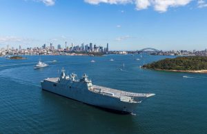 Navy ships in Sydney