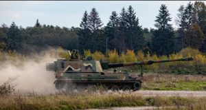 Estonian K9 howitzer