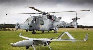 AW159 Wildcat during MUMT demonstration with UAV system